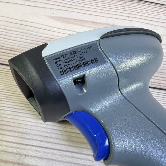 Intermec SR30 Handheld Barcode Scanner USB Wired + Adjustable Symbol Stand WORKS - Picture 3 of 15